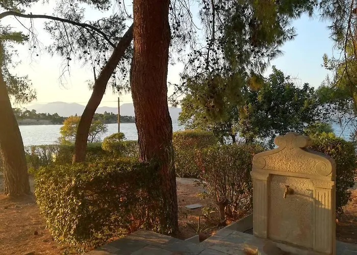 Pine Tree Beachfront Villa Drosia (Central Greece)